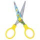 Ножницы 130 мм с цветной печатью 