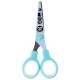 Ножницы 130 мм с цветной печатью 