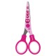 Ножницы 130 мм с цветной печатью 