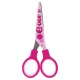 Ножницы 130 мм с цветной печатью 