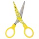 Ножницы 130 мм с цветной печатью 
