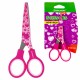 Ножницы 130 мм с цветной печатью 