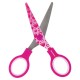 Ножницы 130 мм с цветной печатью 