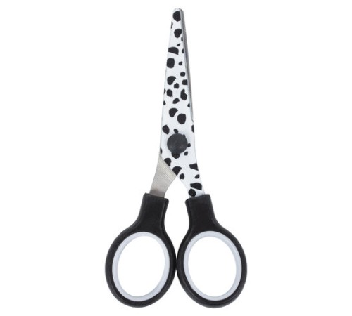 Ножницы 130 мм с цветной печатью 