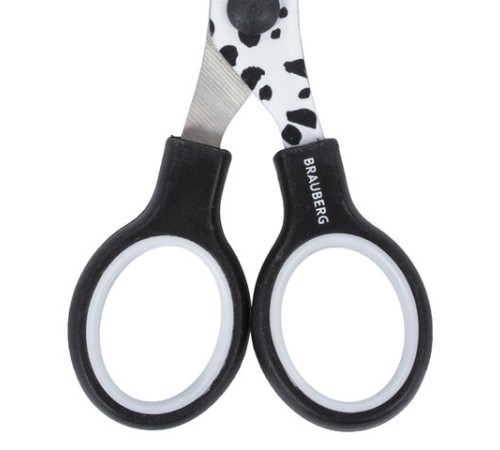 Ножницы 130 мм с цветной печатью 