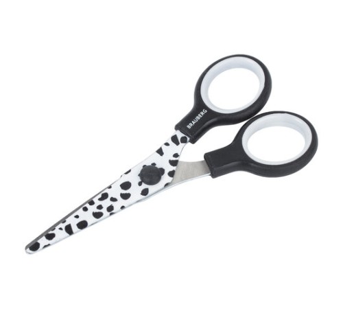 Ножницы 130 мм с цветной печатью 