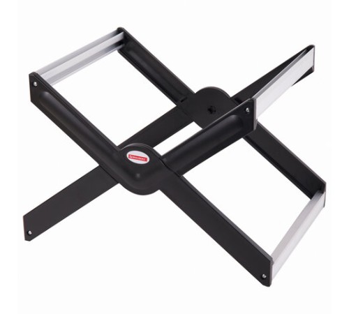 Подставка для подвесных папок BRAUBERG (Италия), до 40 папок А4/Foolscap, 410х285х310 мм, черная, 235344
