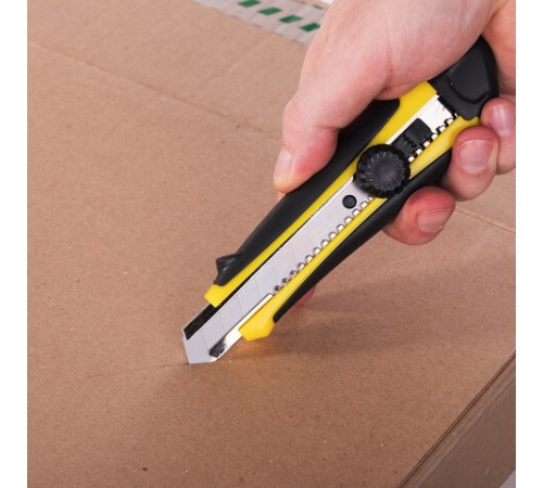 Нож канцелярский 18 мм BRAUBERG 