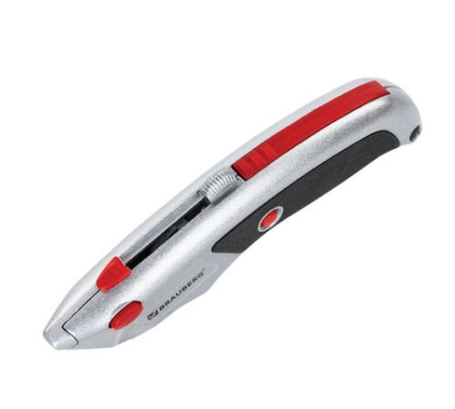 Нож универсальный мощный BRAUBERG 