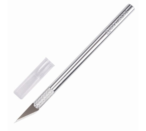 Нож макетный (скальпель) BRAUBERG 