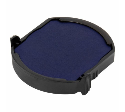 Оснастка для печатей оттиск D=42 мм синий, TRODAT 4642 PRINTY 4.0, корпус черный, крышка, подушка