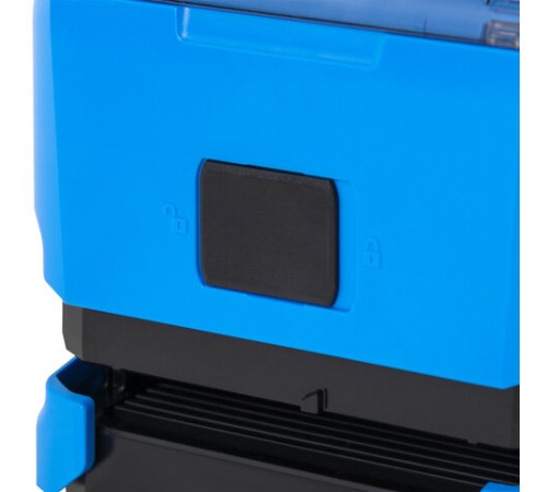 Датер самонаборный, 6 строк+дата, оттиск 60х40 мм, синий, TRODAT 4727, кассы в комплекте, 188617