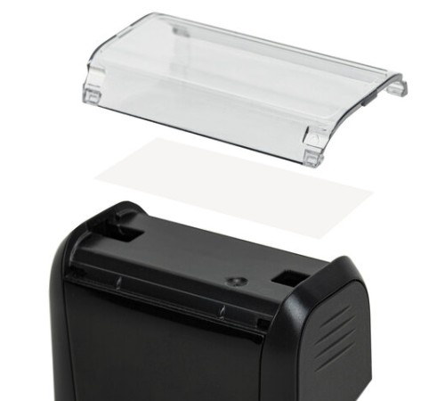 Оснастка для штампа, размер оттиска 47х18 мм, синий, TRODAT 4912 P4, подушка в комплекте, 52877