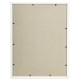 Рамка 30х40 см небьющаяся, аналог IKEA, багет 21 мм, МДФ, BRAUBERG "Idea", белая, 391372