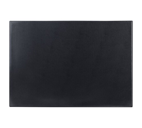 Коврик-подкладка настольный для письма (650х450 мм), с прозрачным карманом, черный, BRAUBERG, 236775