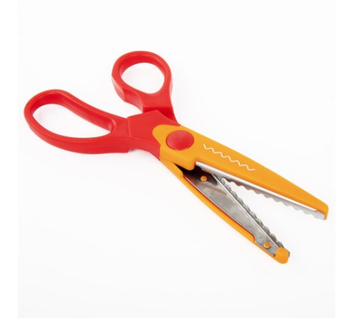 Ножницы ОСТРОВ СОКРОВИЩ, 165 мм, 5 сменных фигурных лезвий, в блистере, 236782