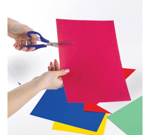 Ножницы BRAUBERG для левши 