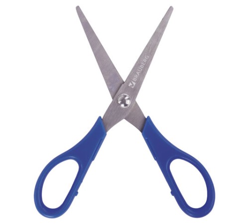 Ножницы BRAUBERG для левши 