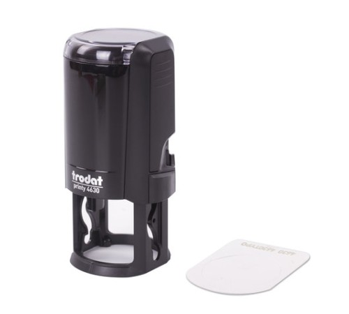 Оснастка для печатей, оттиск D=30 мм, синий, TRODAT 4630 PRINTY 4.0, подушка в комплекте, 80357