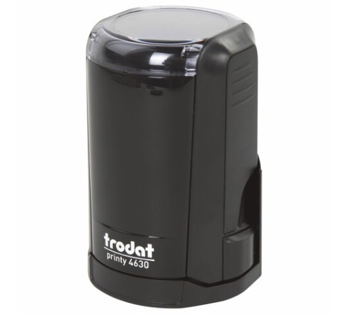Оснастка для печатей, оттиск D=30 мм, синий, TRODAT 4630 PRINTY 4.0, подушка в комплекте, 80357