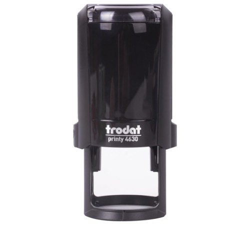 Оснастка для печатей, оттиск D=30 мм, синий, TRODAT 4630 PRINTY 4.0, подушка в комплекте, 80357