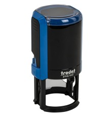 Оснастка для печатей, оттиск D=42 мм, синий, TRODAT 4642 PRINTY 4.0, корпус синий, крышка, подушка, 66584