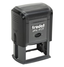 Оснастка для штампа, размер оттиска 50х30 мм, синий, TRODAT 4929, подушка в комплекте, 53063