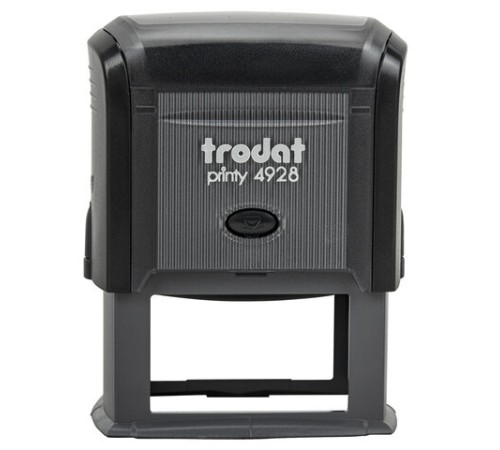 Оснастка для штампа, размер оттиска 60х33 мм, синий, TRODAT 4928, подушка в комплекте, 53122