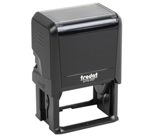 Оснастка для штампа, размер оттиска 60х40 мм, синий, TRODAT 4927, подушка в комплекте, 53117
