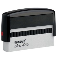 Оснастка для штампа, размер оттиска 70х10 мм, синий, TRODAT 4916 P4, подушка в комплекте, 52908