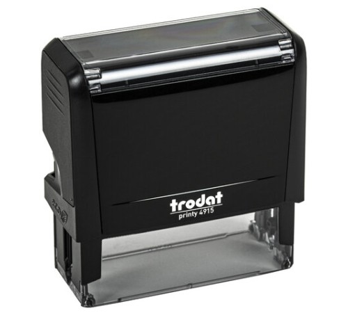 Оснастка для штампа, размер оттиска 70х25 мм, синий, TRODAT 4915 P4, подушка в комплекте, 56884