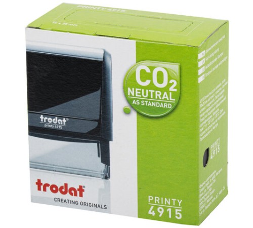 Оснастка для штампа, размер оттиска 70х25 мм, синий, TRODAT 4915 P4, подушка в комплекте, 56884