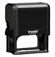 Оснастка для штампа, размер оттиска 75х38 мм, синий, TRODAT 4926, подушка в комплекте, 53109