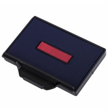 Подушка сменная 56х33 мм, сине-красная, для TRODAT 5460, 5465, арт. 6/56/2, 72809