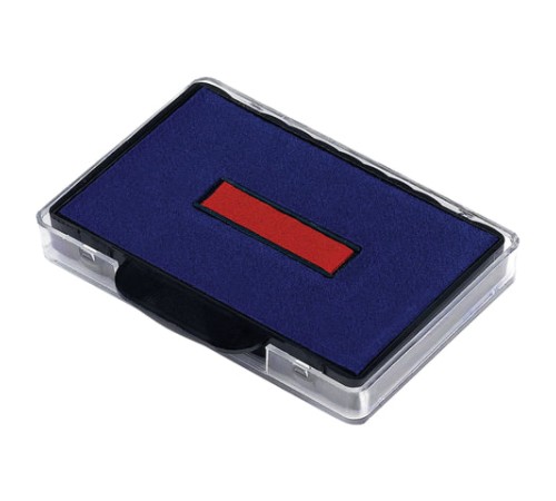 Подушка сменная 68х47 мм, сине-красная, для TRODAT 5480, 5485, арт. 6/58/2, 74521