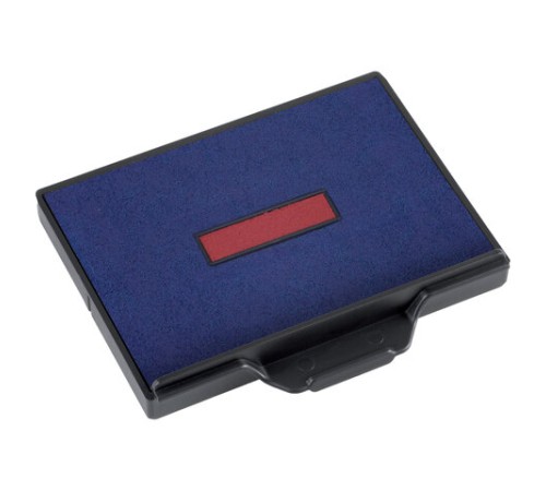 Подушка сменная 68х47 мм, сине-красная, для TRODAT 5480, 5485, арт. 6/58/2, 74521