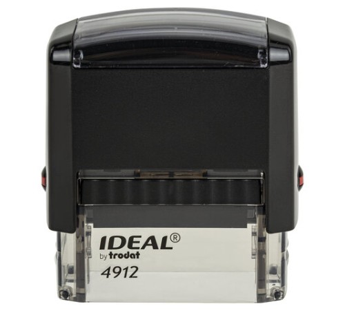 Оснастка для штампа, размер оттиска 47х18 мм, синий, TRODAT IDEAL 4912 P2, подушка в комплекте, 125420