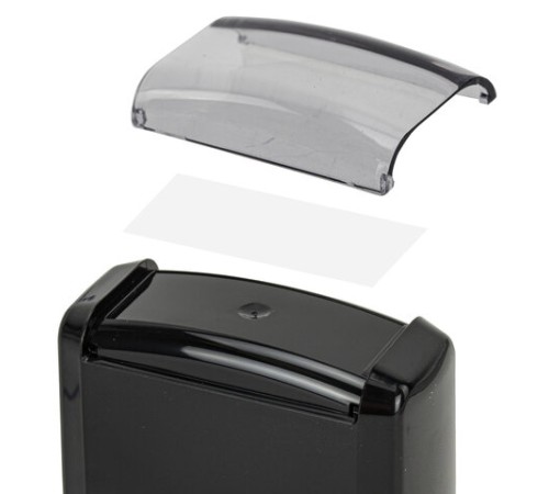 Оснастка для штампа, размер оттиска 47х18 мм, синий, TRODAT IDEAL 4912 P2, подушка в комплекте, 125420