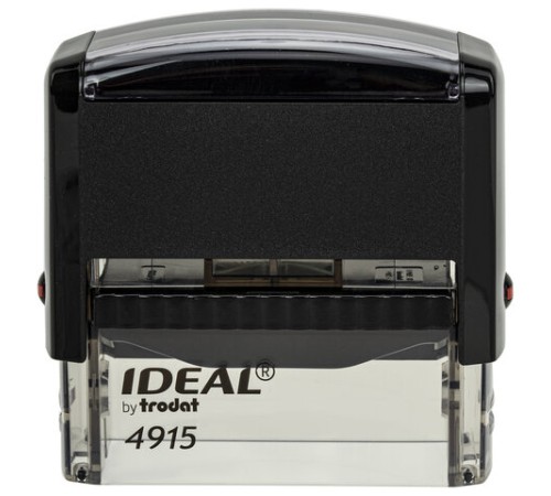 Оснастка для штампа, размер оттиска 70х25 мм, синий, TRODAT IDEAL 4915 P2, подушка в комплекте, 125429