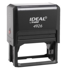 Оснастка для штампа, размер оттиска 75х38 мм, синий, TRODAT IDEAL 4926 P2, подушка в комплекте, 125432