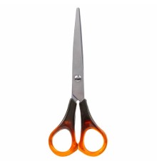 Ножницы STAFF Basic 160 мм, ручки под янтарь, ПВХ чехол с европодвесом, 236937