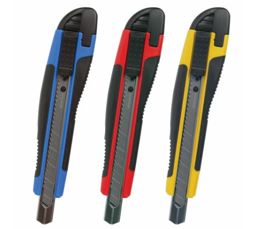 Нож канцелярский 9 мм BRAUBERG 