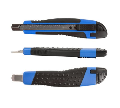 Нож канцелярский 9 мм BRAUBERG 