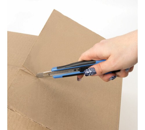 Нож канцелярский 9 мм BRAUBERG 