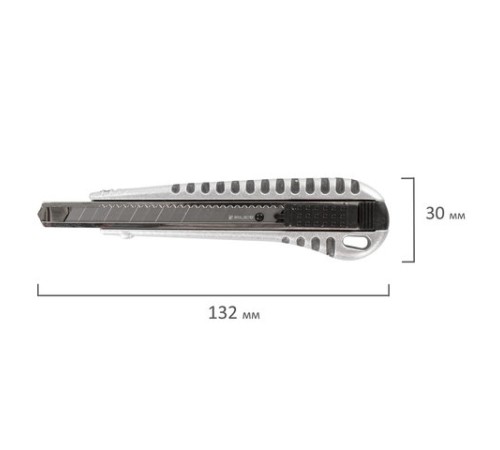 Нож универсальный 9 мм BRAUBERG 