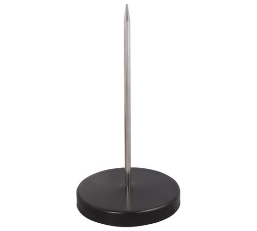 Игла настольная для чеков и билетов, 13 см, металлическая подставка, BRAUBERG, 237000