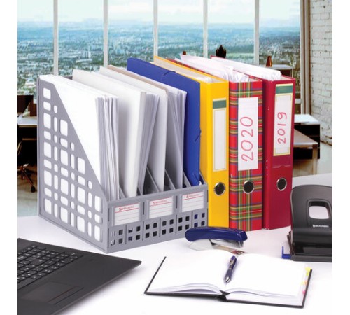 Лоток вертикальный для бумаг BRAUBERG 