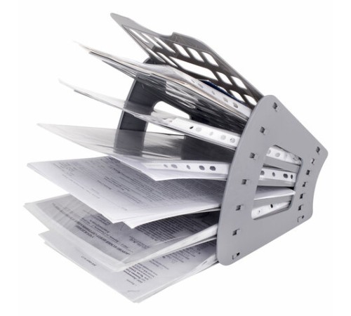 Лоток для бумаг веерный BRAUBERG 