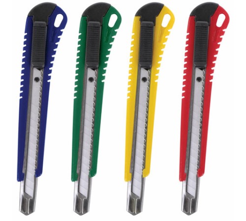 Нож канцелярский 9 мм STAFF 