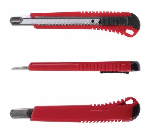 Нож канцелярский 9 мм STAFF 